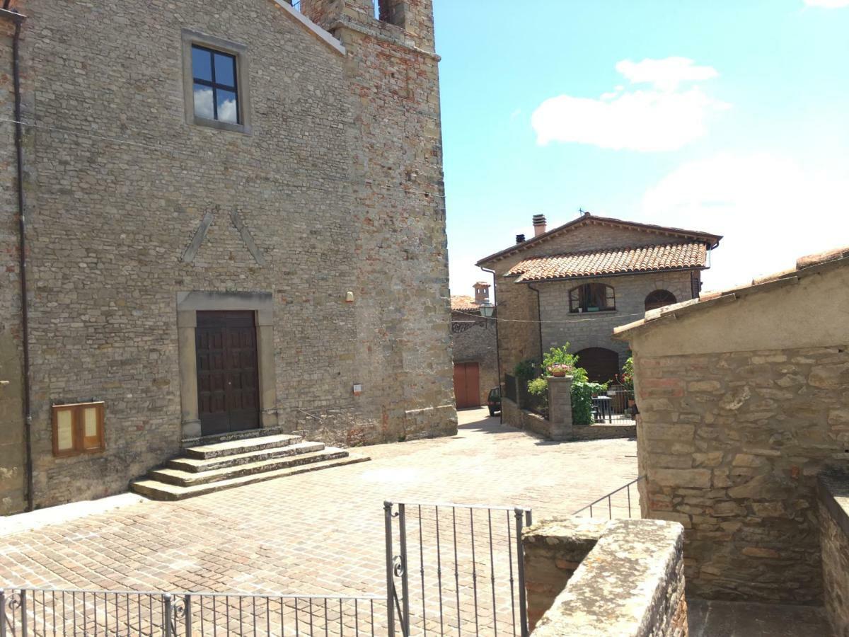 Casa Azzurra Monte Santa Maria Tiberina Apartamento Exterior foto